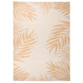 Alfombra de exterior tejido plano estampado de hoja 200x280 cm de vidaXL, Alfombras - Ref: Foro24-340861, Precio: 87,13 €, De...
