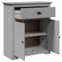 Mueble de entrada BODO gris 80x35x90 cm en Baúles de almacenamiento | Comprar online en Foru.es