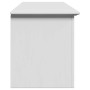Banco de recibidor BODO blanco 114x40x45 cm en Bancos para recibidores y almacenamiento | Comprar online en Foru.es