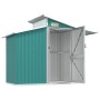 Cobertizo de jardín acero galvanizado verde 270x130x208,5 cm de vidaXL, Cobertizos - Ref: Foro24-316242, Precio: 305,50 €, De...