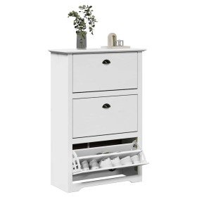 Zapatero BODO blanco 80x35x118 cm en Zapateros y organizadores de calzado | Comprar online en Foru.es