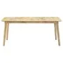 Solid mango wood dining table 180x90x76 cm by vidaXL, Kitchen and dining tables - Ref: Foro24-282720, Price: 340,16 €, Discou...