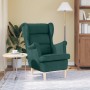 Sillón de tela verde oscuro 74x84x100 cm en Sillones | Comprar online en Foru.es