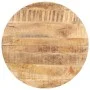 Mesa de comedor de madera de mango rugosa 80 cm de vidaXL, Mesas de cocina y de comedor - Ref: Foro24-320483, Precio: 147,75 ...