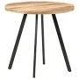 Mesa de comedor de madera de mango rugosa 80 cm de vidaXL, Mesas de cocina y de comedor - Ref: Foro24-320483, Precio: 147,75 ...