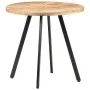 Mesa de comedor de madera de mango rugosa 80 cm de vidaXL, Mesas de cocina y de comedor - Ref: Foro24-320483, Precio: 147,75 ...