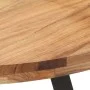 Solid acacia wood dining table 80 cm by vidaXL, Kitchen and dining tables - Ref: Foro24-320485, Price: 140,94 €, Discount: %