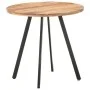 Solid acacia wood dining table 80 cm by vidaXL, Kitchen and dining tables - Ref: Foro24-320485, Price: 140,94 €, Discount: %