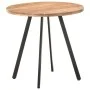 Solid acacia wood dining table 80 cm by vidaXL, Kitchen and dining tables - Ref: Foro24-320485, Price: 140,94 €, Discount: %