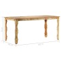 Mesa de comedor de madera maciza reciclada 160x80x76 cm de vidaXL, Mesas de cocina y de comedor - Ref: Foro24-286490, Precio:...