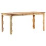 Mesa de comedor de madera maciza reciclada 160x80x76 cm de vidaXL, Mesas de cocina y de comedor - Ref: Foro24-286490, Precio:...