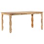 Mesa de comedor de madera maciza reciclada 160x80x76 cm de vidaXL, Mesas de cocina y de comedor - Ref: Foro24-286490, Precio:...