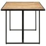 Rough mango wood dining table 160 cm by vidaXL, Kitchen and dining tables - Ref: Foro24-320693, Price: 200,18 €, Discount: %
