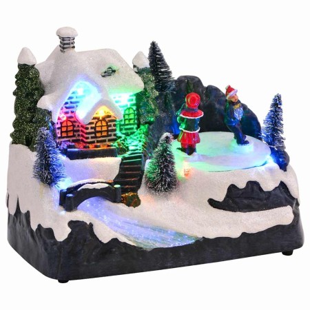 Centro de Mesa Navideño Multicolor 16 x 11.5 x 13 cm Plástico en Decoración Festiva y Estacional | Comprar online en Foru.es
