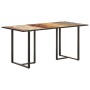 Mesa de comedor de madera maciza reciclada 160 cm de vidaXL, Mesas de cocina y de comedor - Ref: Foro24-320694, Precio: 248,7...