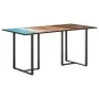Mesa de comedor de madera maciza reciclada 160 cm de vidaXL, Mesas de cocina y de comedor - Ref: Foro24-320694, Precio: 243,9...