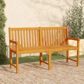 Banco de jardín 150 cm madera maciza de acacia de vidaXL, Bancos de jardín - Ref: Foro24-316611, Precio: 159,41 €, Descuento: %