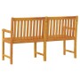 Banco de jardín 150 cm madera maciza de acacia de vidaXL, Bancos de jardín - Ref: Foro24-316611, Precio: 169,96 €, Descuento: %
