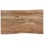 Mesa de comedor de madera maciza de acacia 140x80x76 cm de vidaXL, Mesas de cocina y de comedor - Ref: Foro24-247977, Precio:...