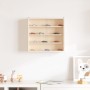 Vitrina de madera para coleccionistas con puertas 40x8,5x37 cm en Estanterías | Comprar online en Foru.es