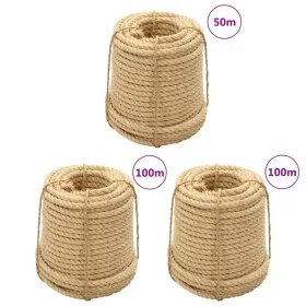 Cuerdas de sisal 3 uds 20 mm de vidaXL, Sogas y cuerdas metálicas - Ref: Foro24-3196232, Precio: 410,53 €, Descuento: %