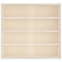 Vitrina de madera para coleccionistas con puertas 40x8,5x37 cm en Estanterías | Comprar online en Foru.es