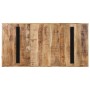 Mesa de comedor madera de mango rugosa 180x90x76 cm de vidaXL, Mesas de cocina y de comedor - Ref: Foro24-321610, Precio: 414...