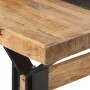 Mesa de comedor madera de mango rugosa 180x90x76 cm de vidaXL, Mesas de cocina y de comedor - Ref: Foro24-321610, Precio: 414...