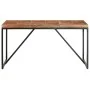 Mesa de comedor de madera maciza de mango y acacia 140x70x76 cm de vidaXL, Mesas de cocina y de comedor - Ref: Foro24-323548,...