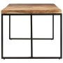 Mesa de comedor de madera maciza de acacia y mango 180x90x76 cm de vidaXL, Mesas de cocina y de comedor - Ref: Foro24-323552,...