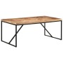 Mesa de comedor de madera maciza de acacia y mango 180x90x76 cm de vidaXL, Mesas de cocina y de comedor - Ref: Foro24-323552,...