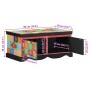 Mesa de centro  multicolor 90x50x40 cm madera maciza mango en Mesas de centro | Comprar online en Foru.es