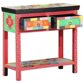 Mesa Consola con cajón Multicolor 80 x 35 x 76 cm en Mesas consola | Comprar online en Foru.es