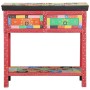 Mesa Consola con cajón Multicolor 80 x 35 x 76 cm en Mesas consola | Comprar online en Foru.es