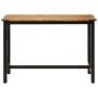 Mesa de comedor madera maciza de mango 110x60x76 cm de vidaXL, Mesas de cocina y de comedor - Ref: Foro24-337071, Precio: 189...