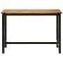 Mesa de comedor madera maciza de mango 110x60x76 cm de vidaXL, Mesas de cocina y de comedor - Ref: Foro24-337071, Precio: 186...
