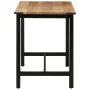 Mesa de comedor madera maciza de mango 110x60x76 cm de vidaXL, Mesas de cocina y de comedor - Ref: Foro24-337071, Precio: 186...