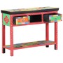 Mesa Consola con cajón Multicolor 100 x 30 x 77 cm en Mesas consola | Comprar online en Foru.es