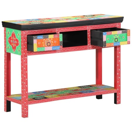 Mesa Consola con cajón Multicolor 100 x 30 x 77 cm en Mesas consola | Comprar online en Foru.es