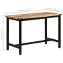 Mesa de comedor madera maciza de mango 110x60x76 cm de vidaXL, Mesas de cocina y de comedor - Ref: Foro24-337071, Precio: 186...