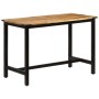 Mesa de comedor madera maciza de mango 110x60x76 cm de vidaXL, Mesas de cocina y de comedor - Ref: Foro24-337071, Precio: 189...