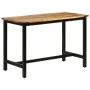 Mesa de comedor madera maciza de mango 110x60x76 cm de vidaXL, Mesas de cocina y de comedor - Ref: Foro24-337071, Precio: 186...