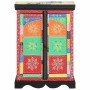 Mesa Consola con estante con puerta Multicolor 50 x 30 x 70 cm en Mesas consola | Comprar online en Foru.es