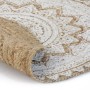 Alfombra redonda yute trenzado estampado 180 cm de vidaXL, Alfombras - Ref: Foro24-343587, Precio: 119,49 €, Descuento: %
