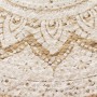 Alfombra redonda yute trenzado estampado 180 cm de vidaXL, Alfombras - Ref: Foro24-343587, Precio: 119,49 €, Descuento: %