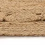 Alfombra redonda de yute trenzado 180 cm de vidaXL, Alfombras - Ref: Foro24-343590, Precio: 104,58 €, Descuento: %