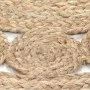 Alfombra redonda de yute trenzado 180 cm de vidaXL, Alfombras - Ref: Foro24-343590, Precio: 104,58 €, Descuento: %