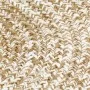 Alfombra hecha a mano de yute marrón y blanco 180 cm de vidaXL, Alfombras - Ref: Foro24-343617, Precio: 98,45 €, Descuento: %