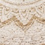 Alfombra redonda yute trenzado estampado 240 cm de vidaXL, Alfombras - Ref: Foro24-343589, Precio: 184,66 €, Descuento: %