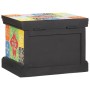 Caja de Almacenamiento Multicolor 40 x 30 x 30 cm en Baúles de almacenamiento | Comprar online en Foru.es